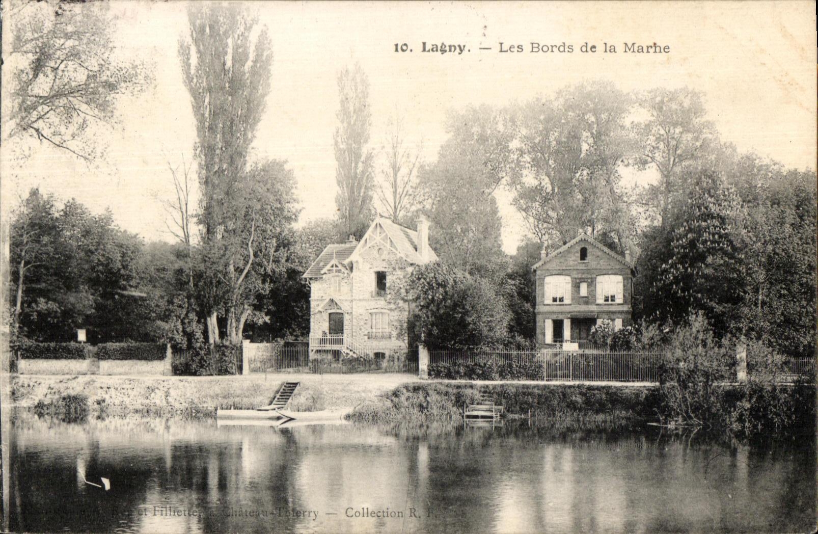 Bordes de CPA Lagny de Marhe