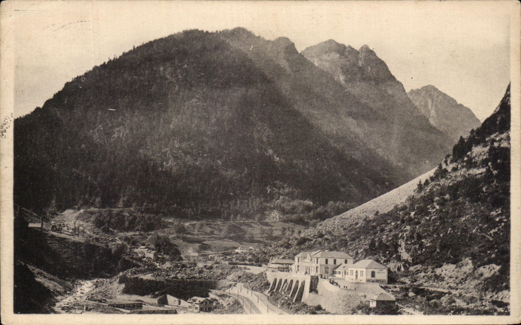 CPA Cauterets Overall picture of Raillere Houmiga