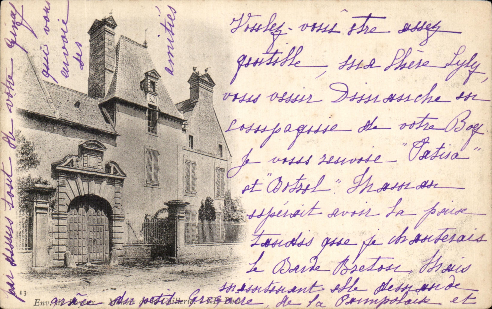 CPA Surroundings of Bayeux Manor of CAillerie