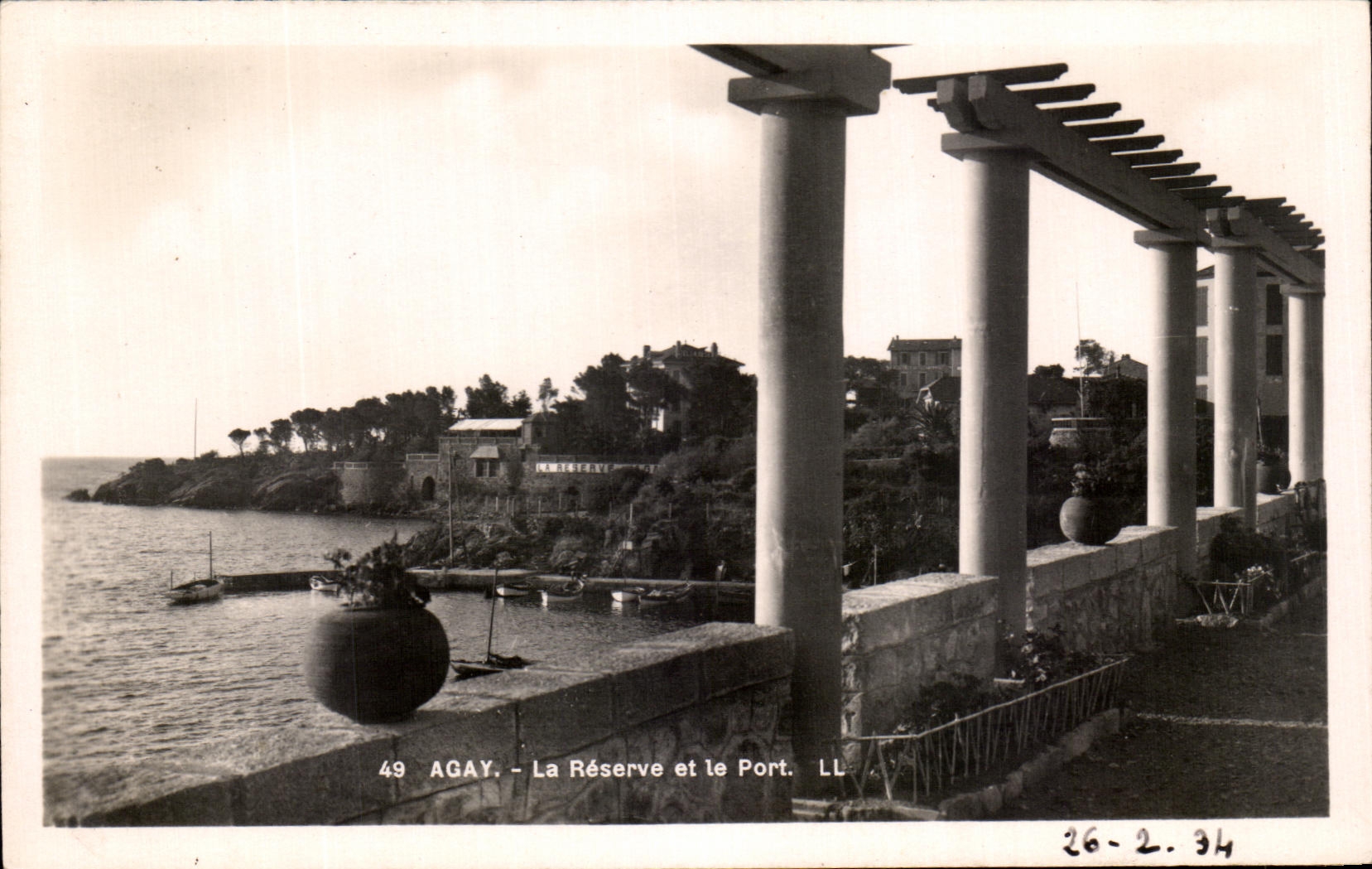 Reserva de CPA Agay y el puerto