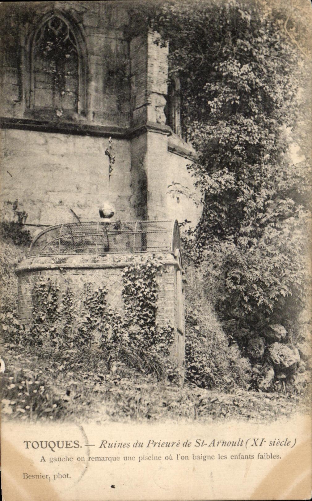 CPA Drums Ruins of the Prioress of St Arnoult