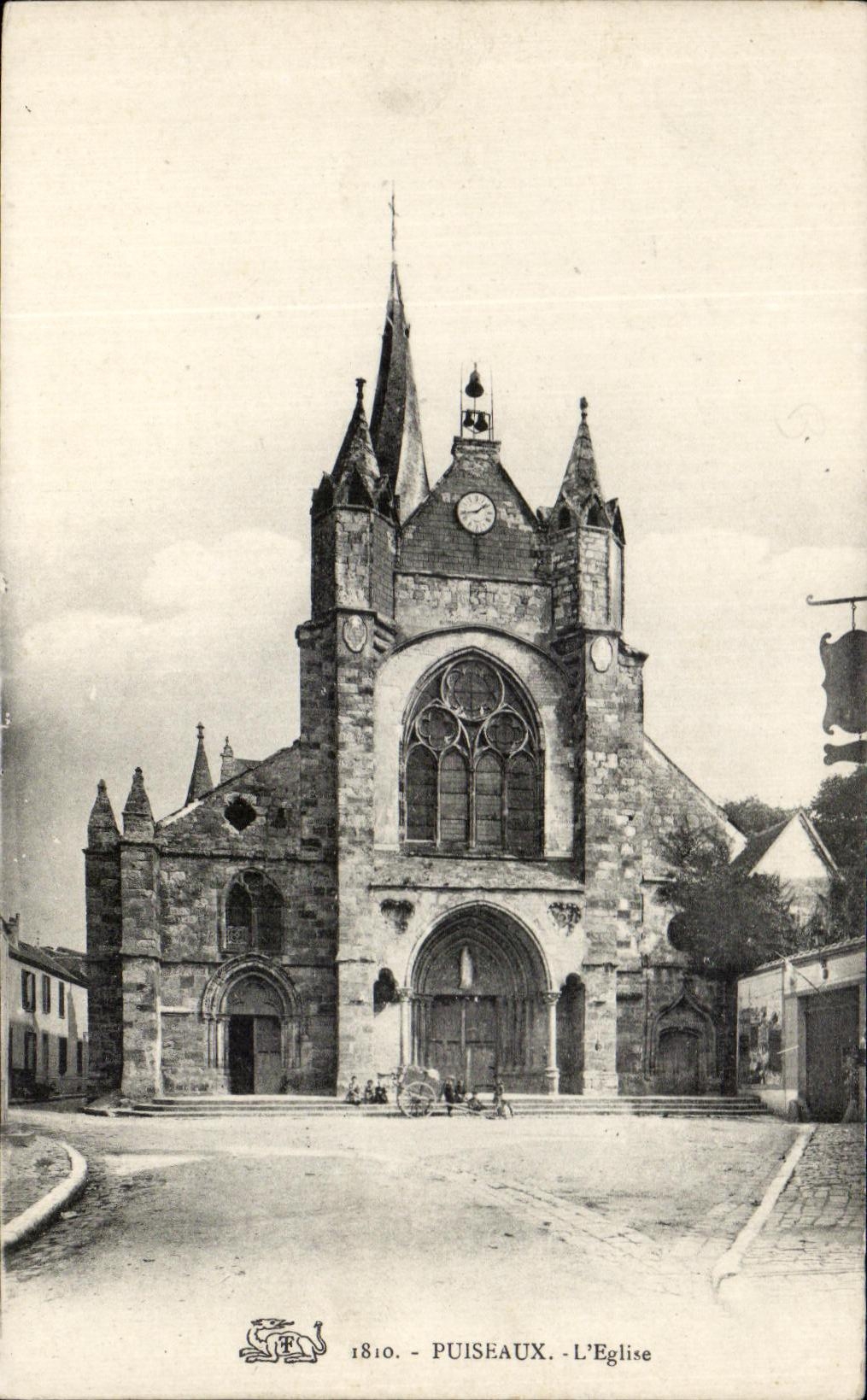 CPA Puiseaux the Church