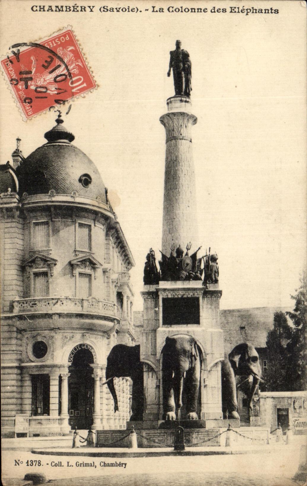 CPA Chambery the Column Of the elephants