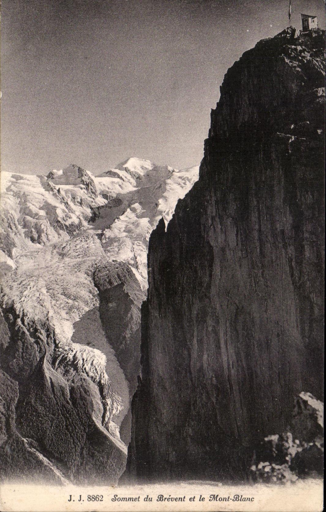 Cumbre de CPA de Brevent And Mont Blanc