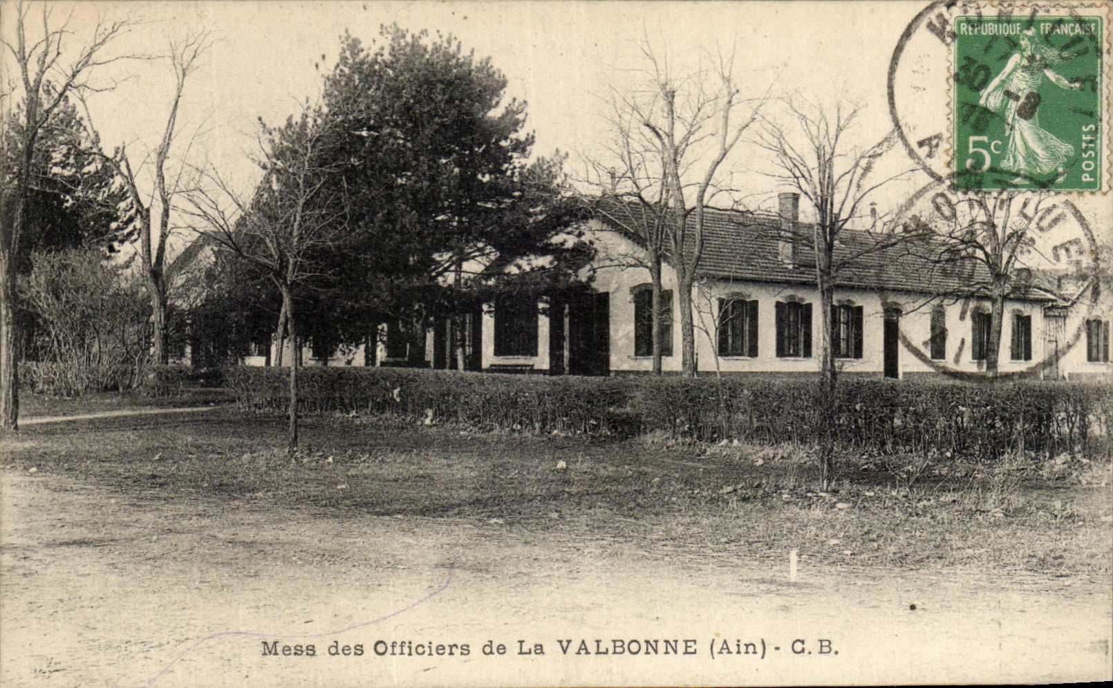 Lio de CPA de los oficiales de Valbonne Militaria