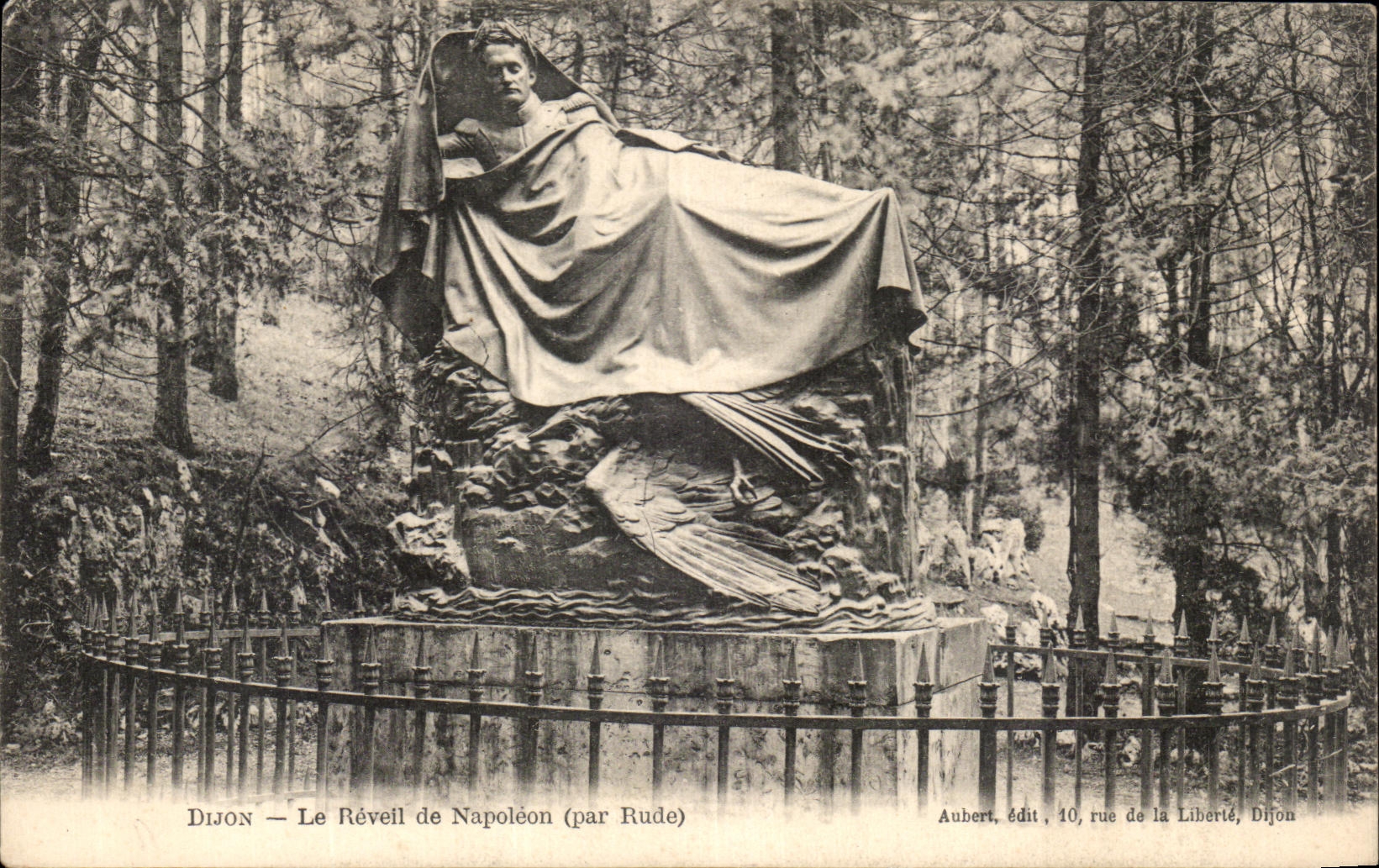 CPA Dijon Reveil De Napoleon 1st by Hard