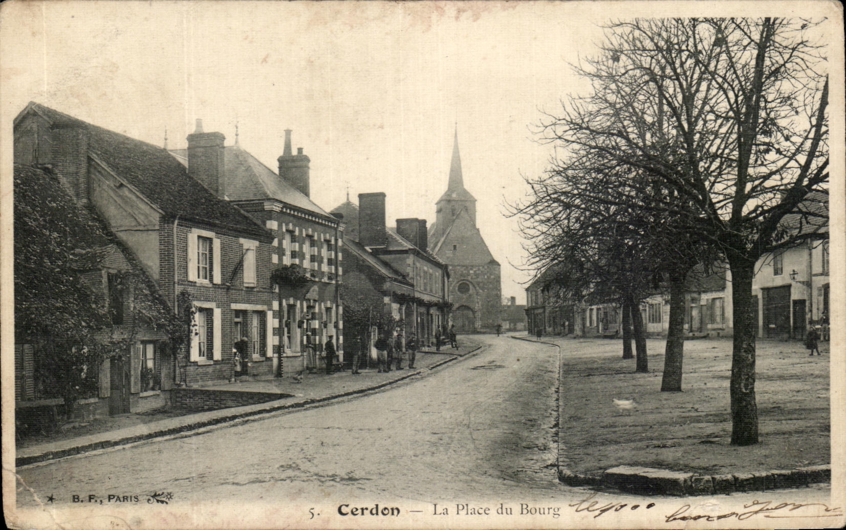 CPA Cerdon el lugar de la ciudad