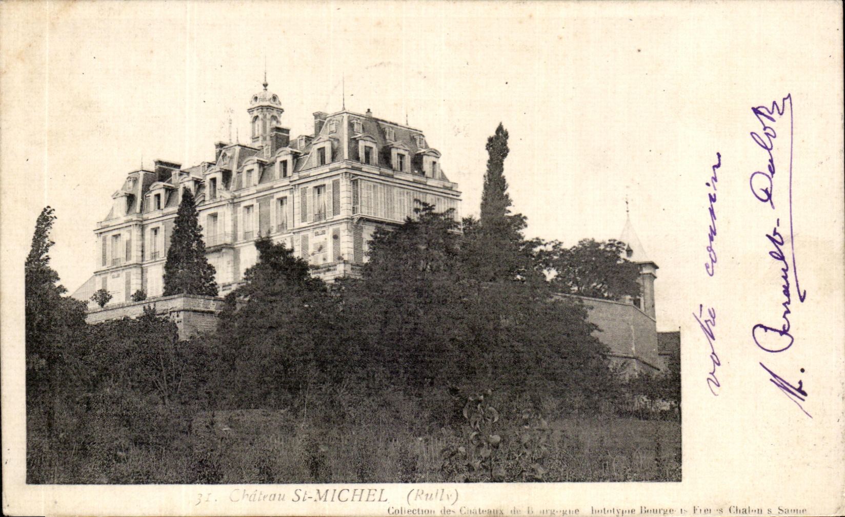 CPA Castle St Michel Rully