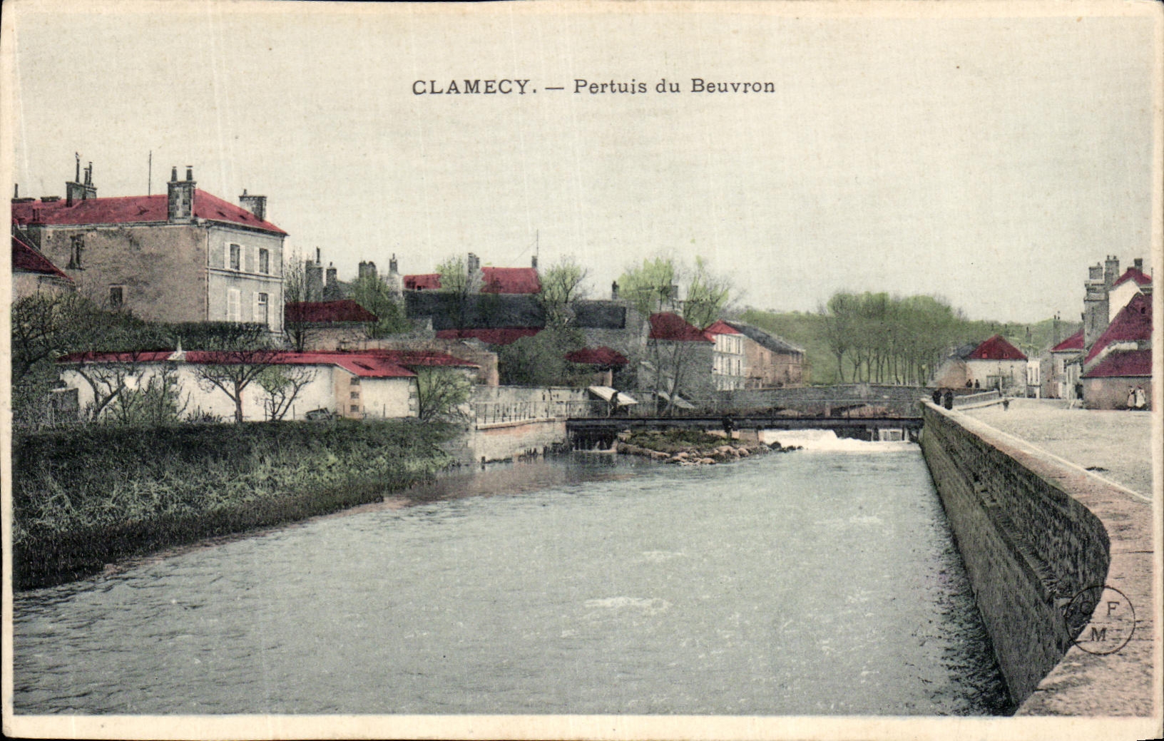 CPA Clamecy Sluice Of Beuvron