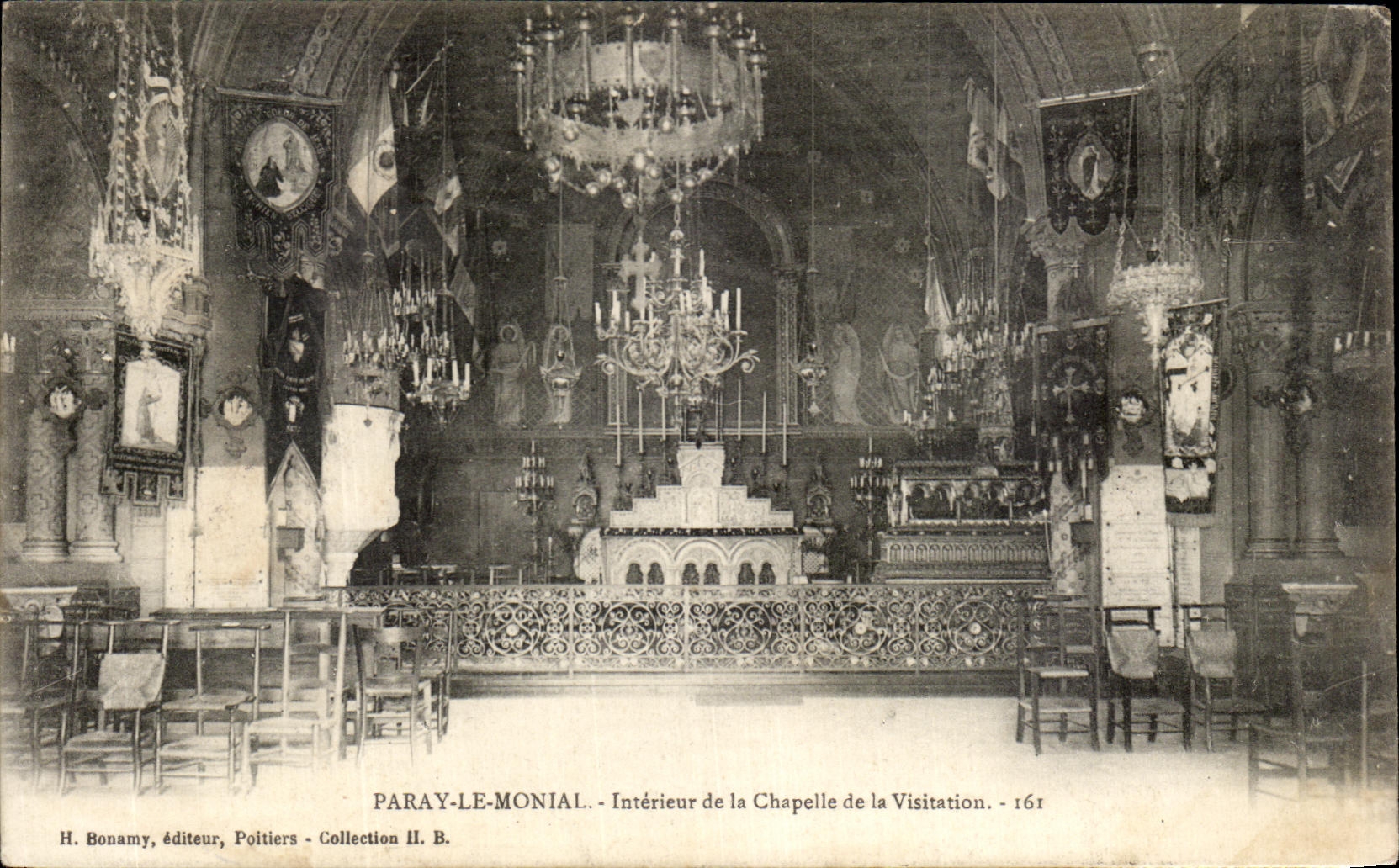 CPA Paray Interior Monial of the Vault of the Visitation