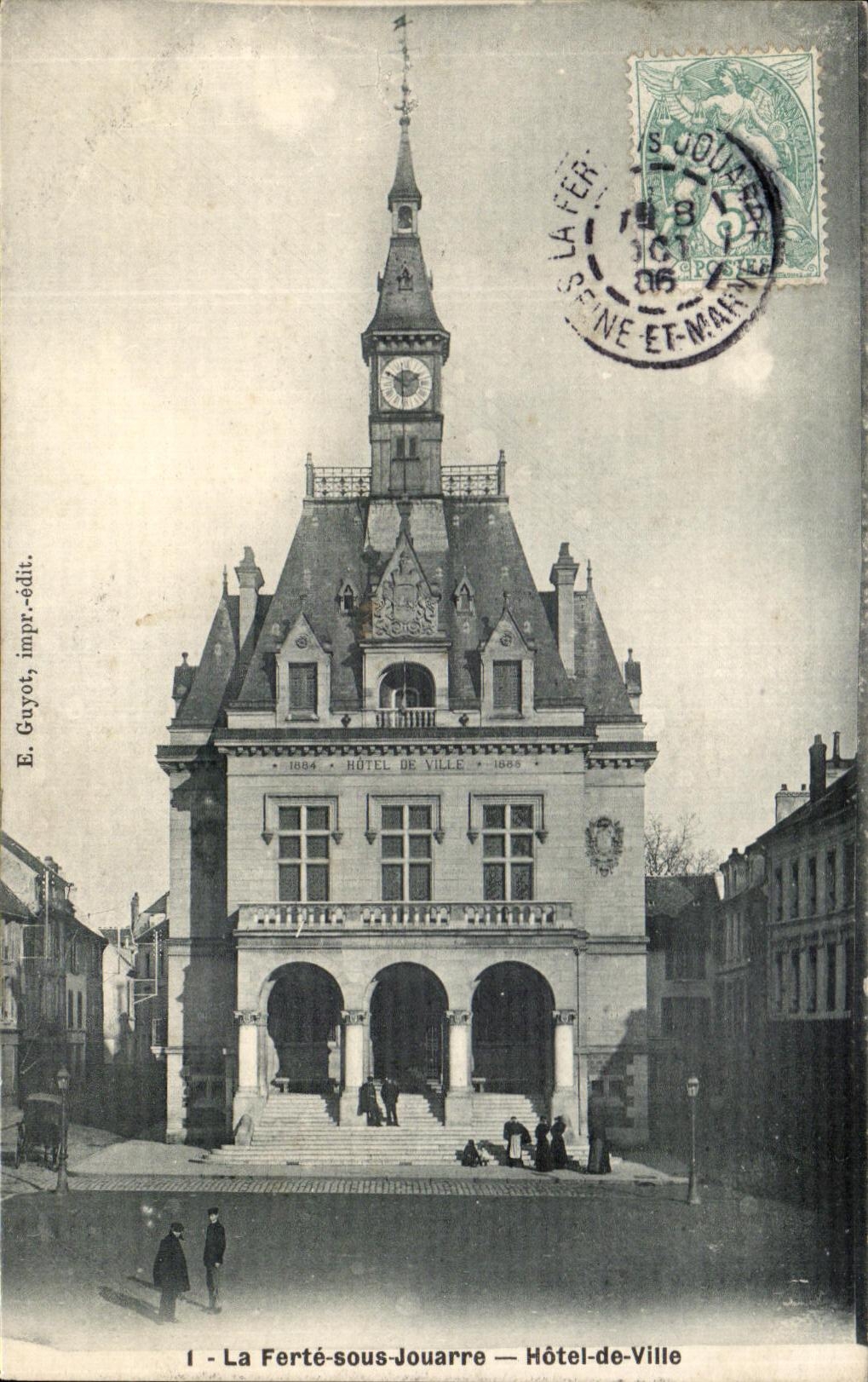 CPA Ferte Under Jouarre Town hall
