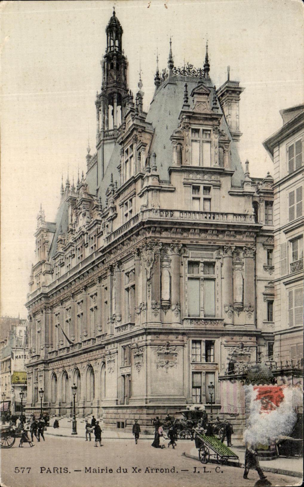 CPA Paris Mairie du 10eme