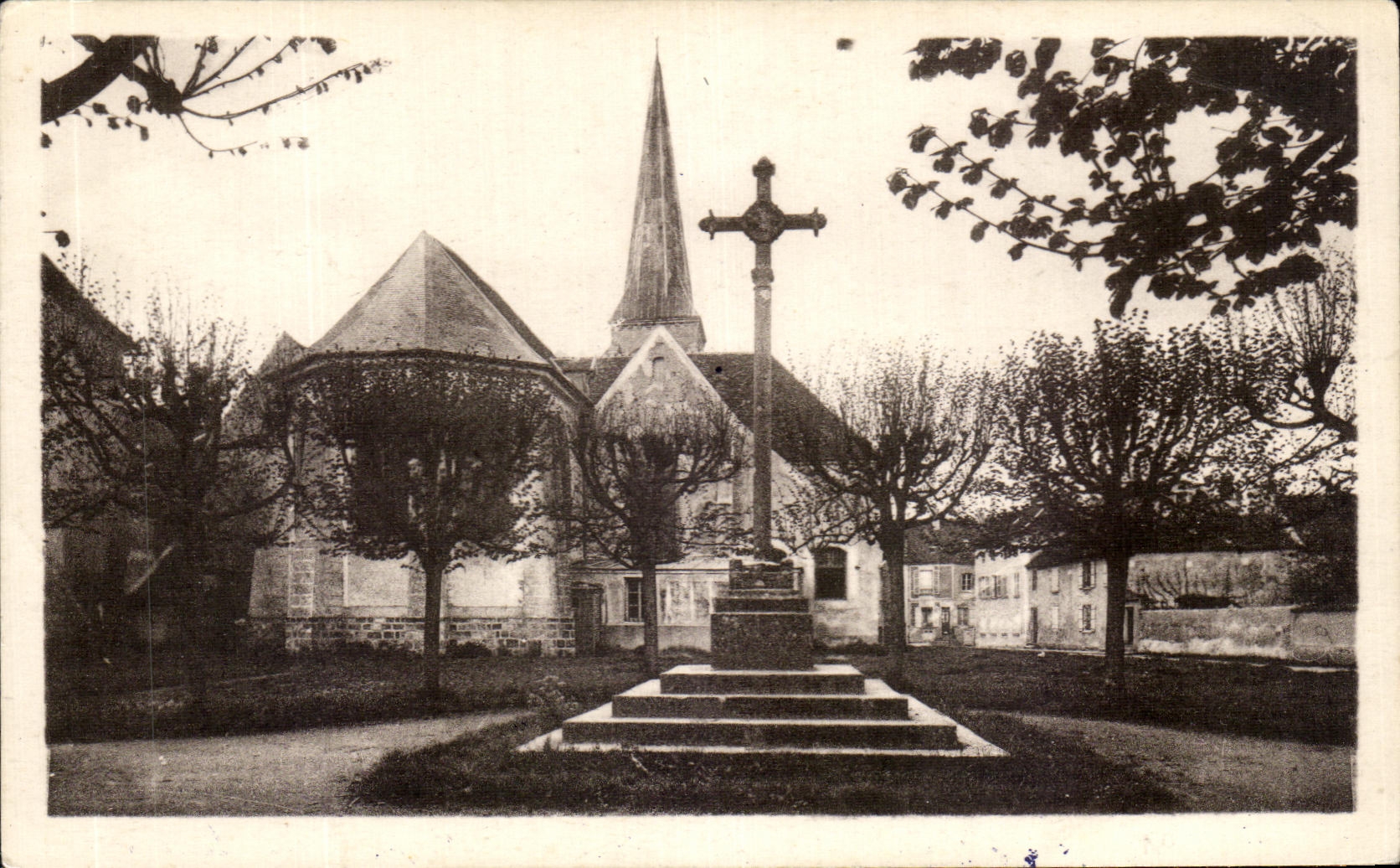 CPA Jouarre Castle of the Place St Paul