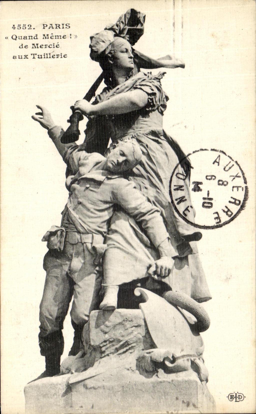 CPA Paris Nevertheless of Mercie to Tileries