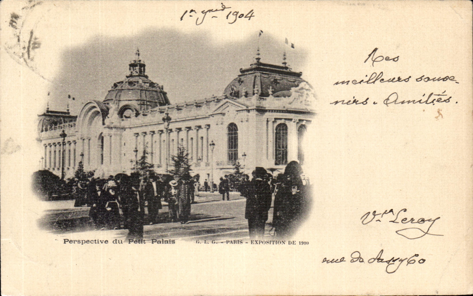 CPA Paris View of the small Palate