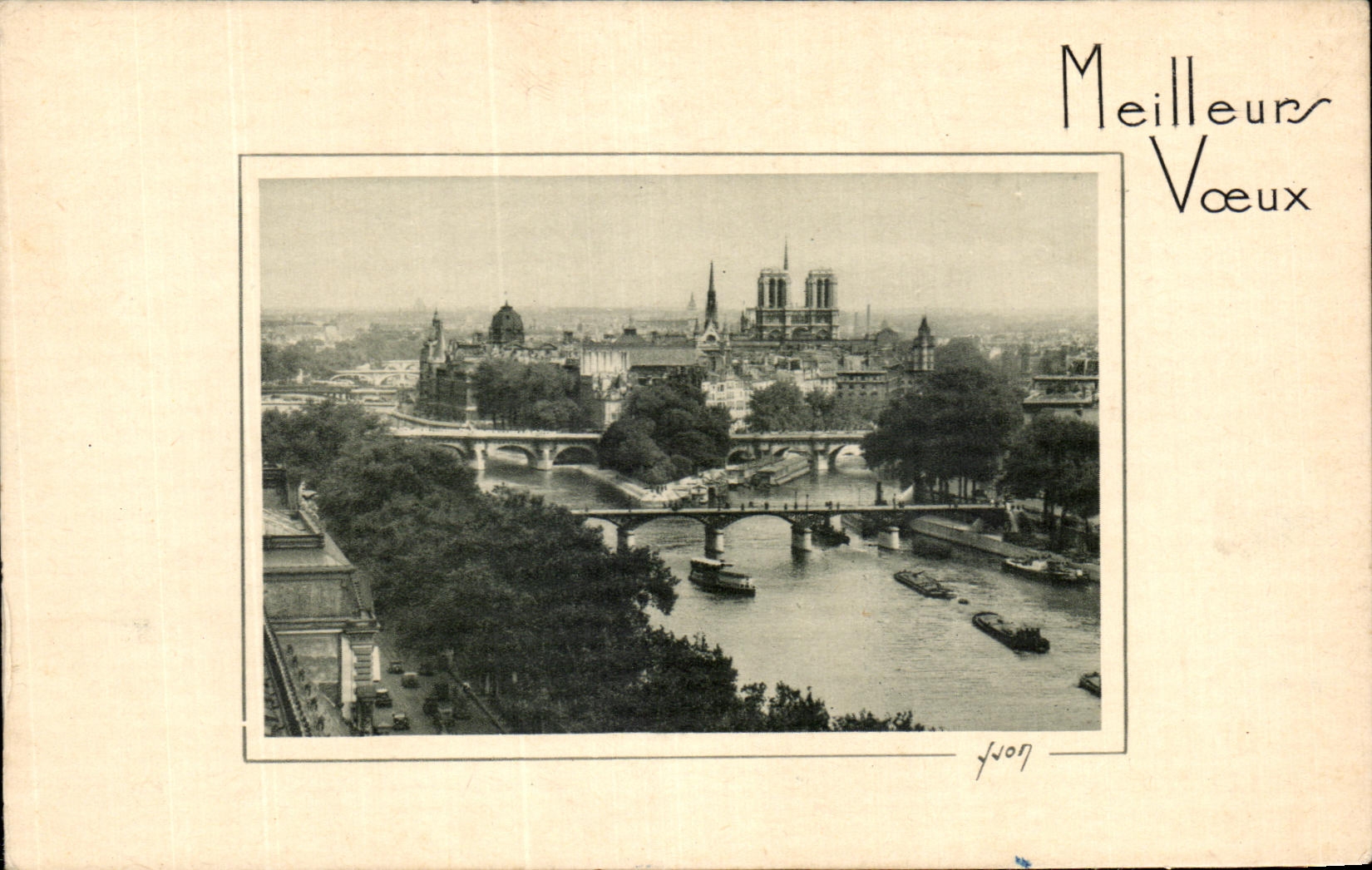 CPA Better Paris Notre Dame Wishes