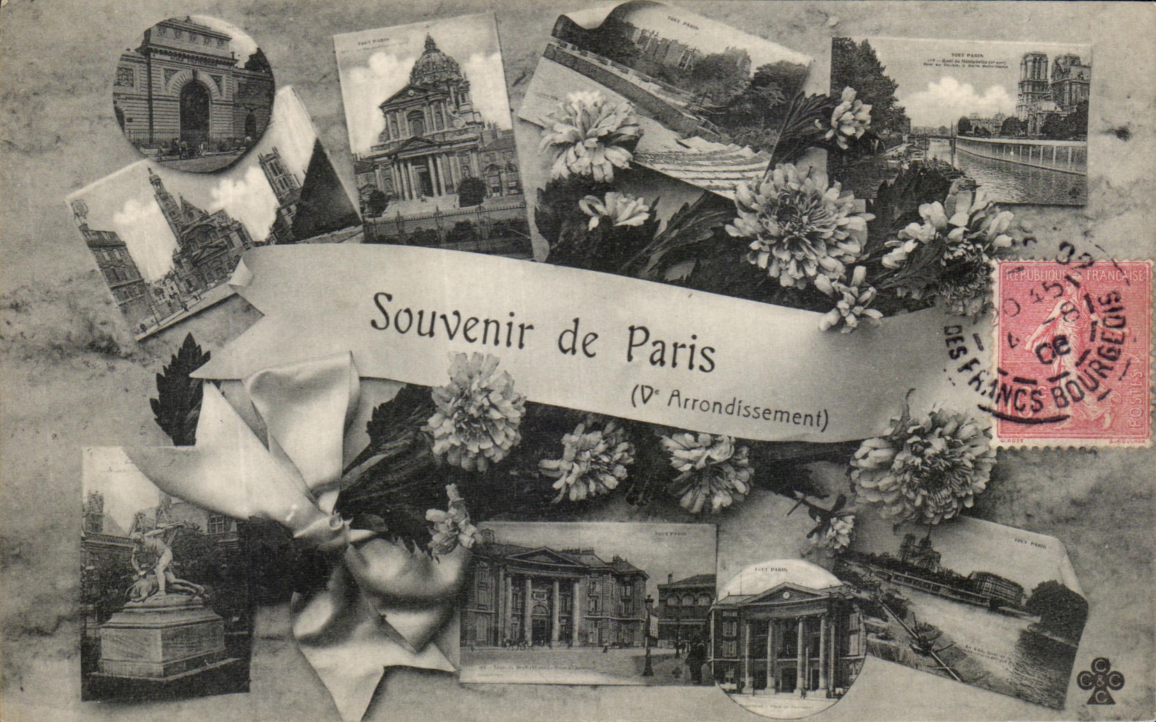 Recuerdo de CPA Paris de Paris 5to Sorbonne nuestra senora