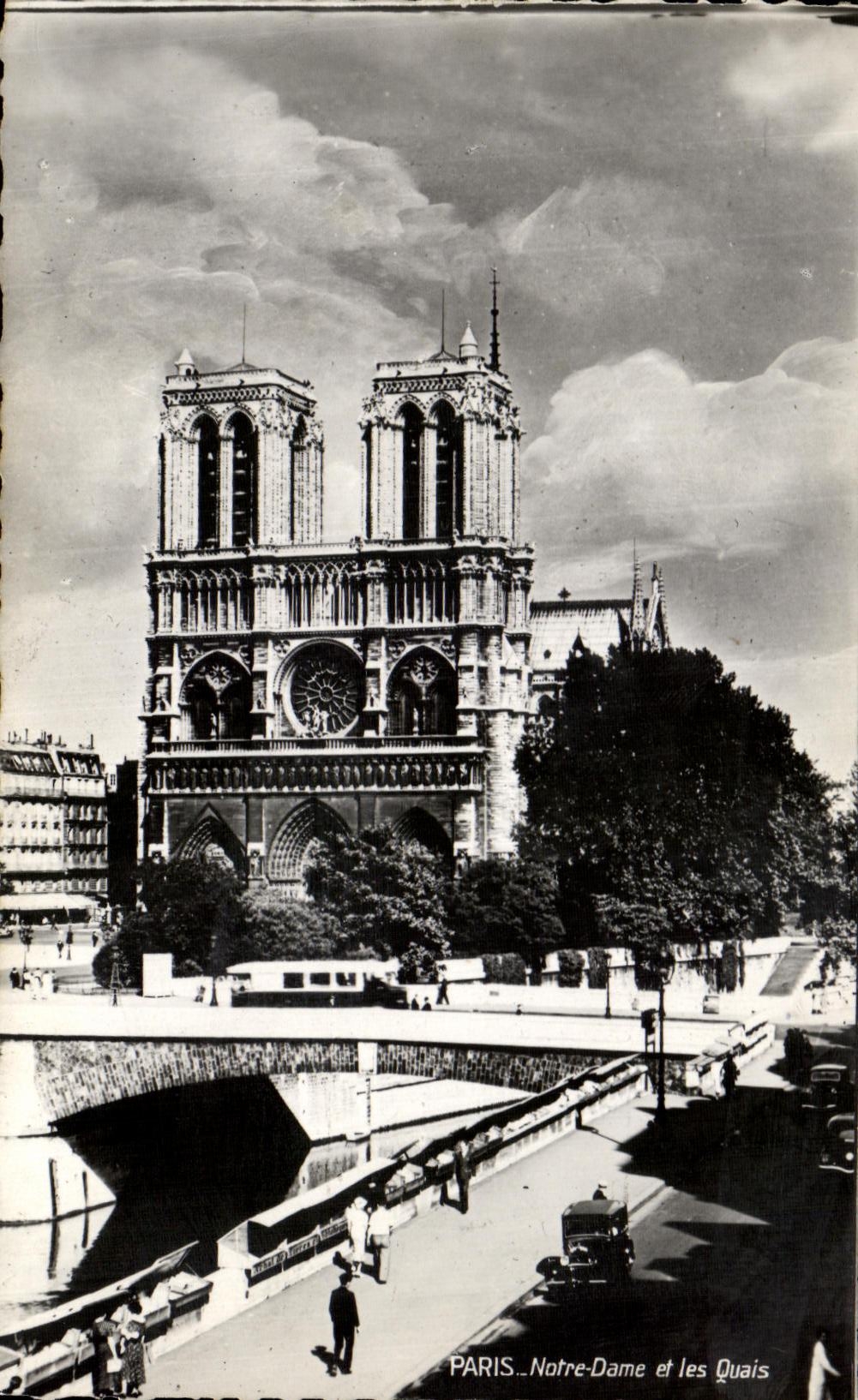 CPA Paris Notre Dame and Quays