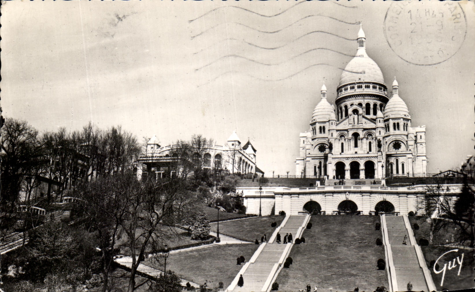 CPA Paris And Its Wonders Crown Montmartre Heart