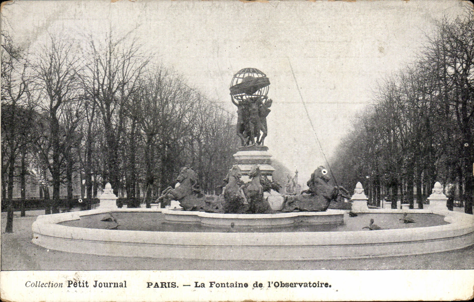 CPA Collection Small Paris Newspaper the Fountain of the Observatory