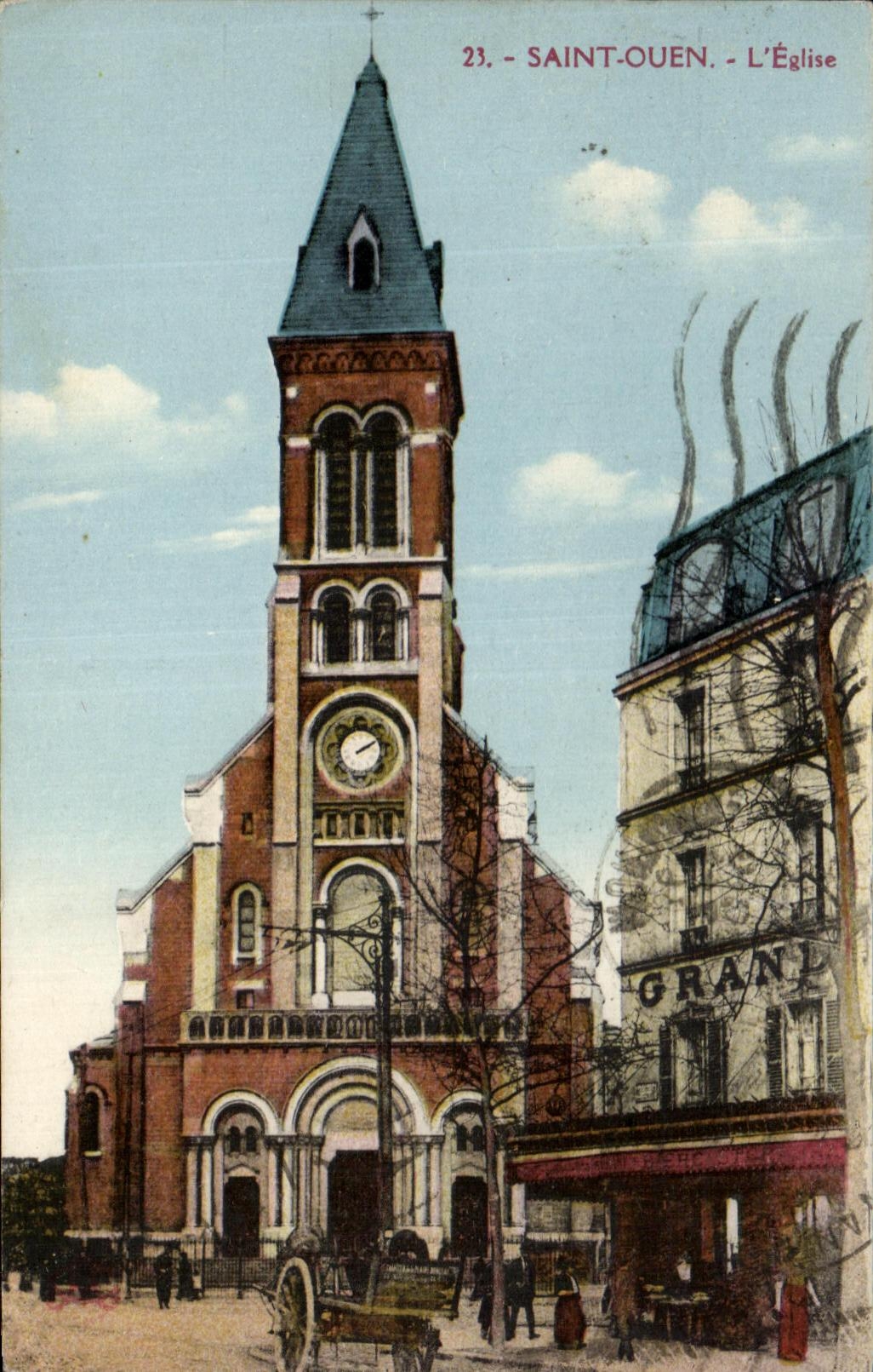 CPA Saint Ouen the Church