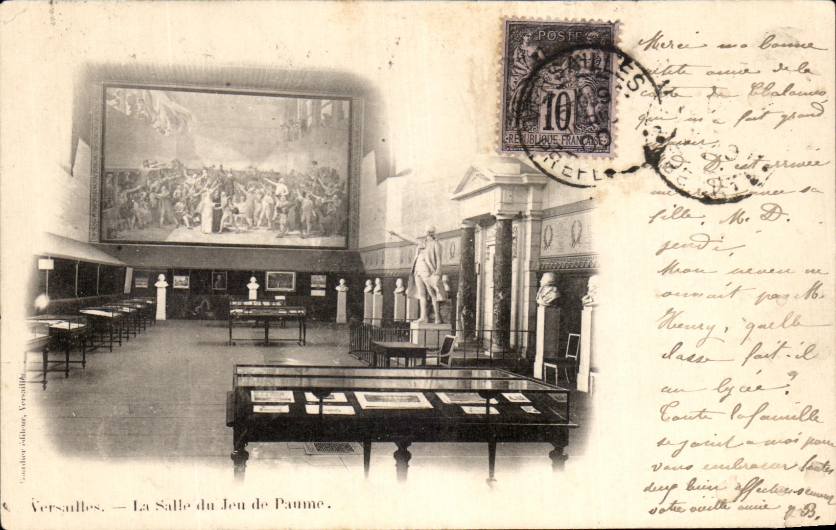 CPA Versailles La Salle du Jeu de Paunne