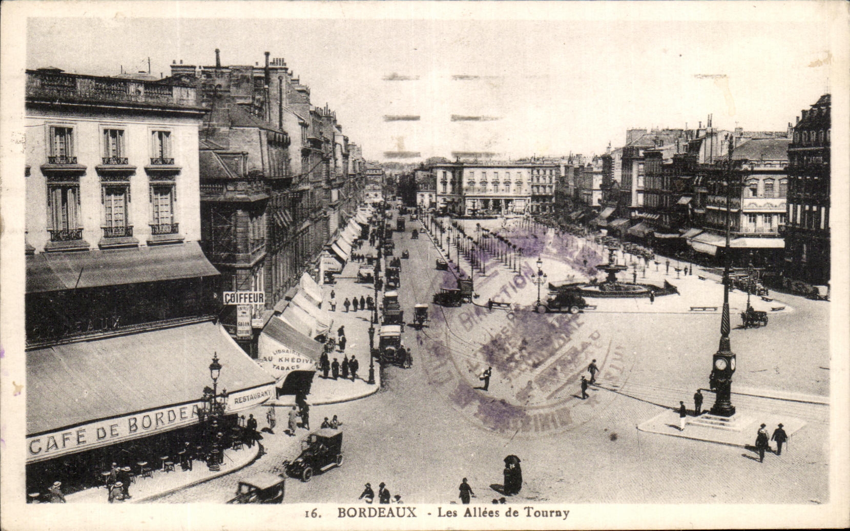 CPA Bordeaux Alleys of Touray