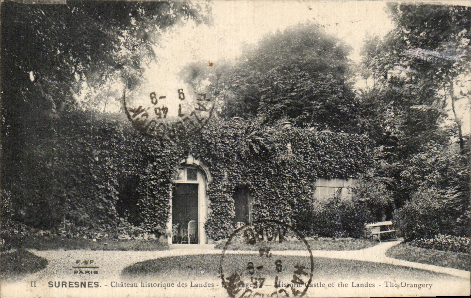 El castillo historico de CPA Suresnes del amarra