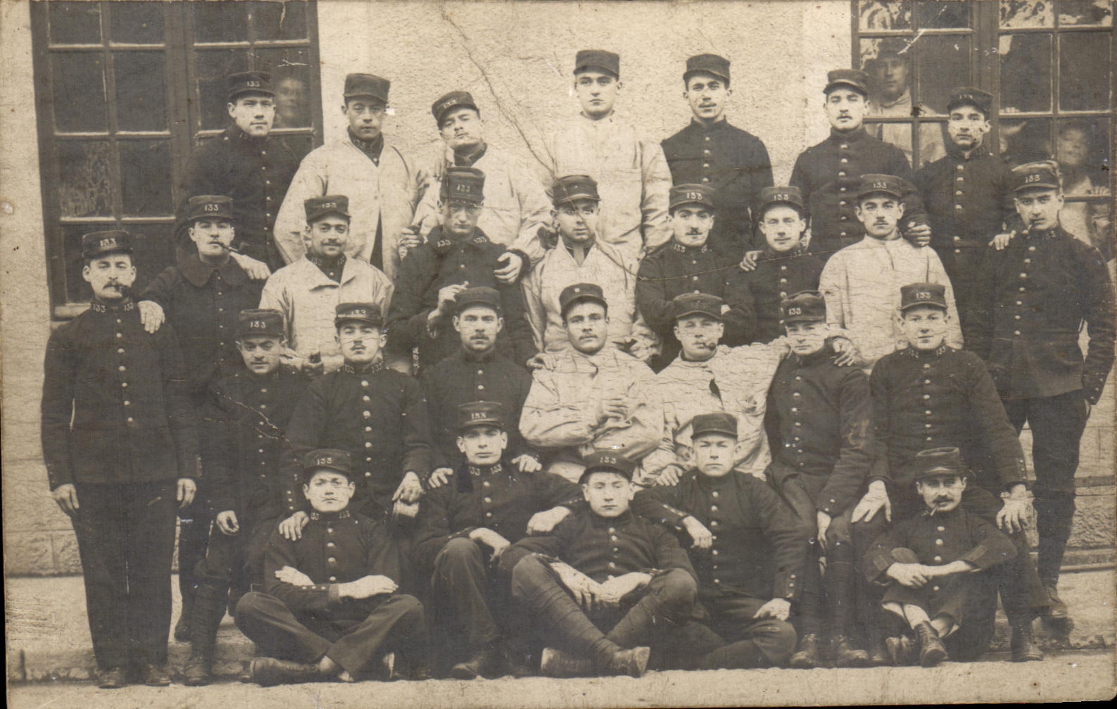 Real photo Militaria (n° collar 133)