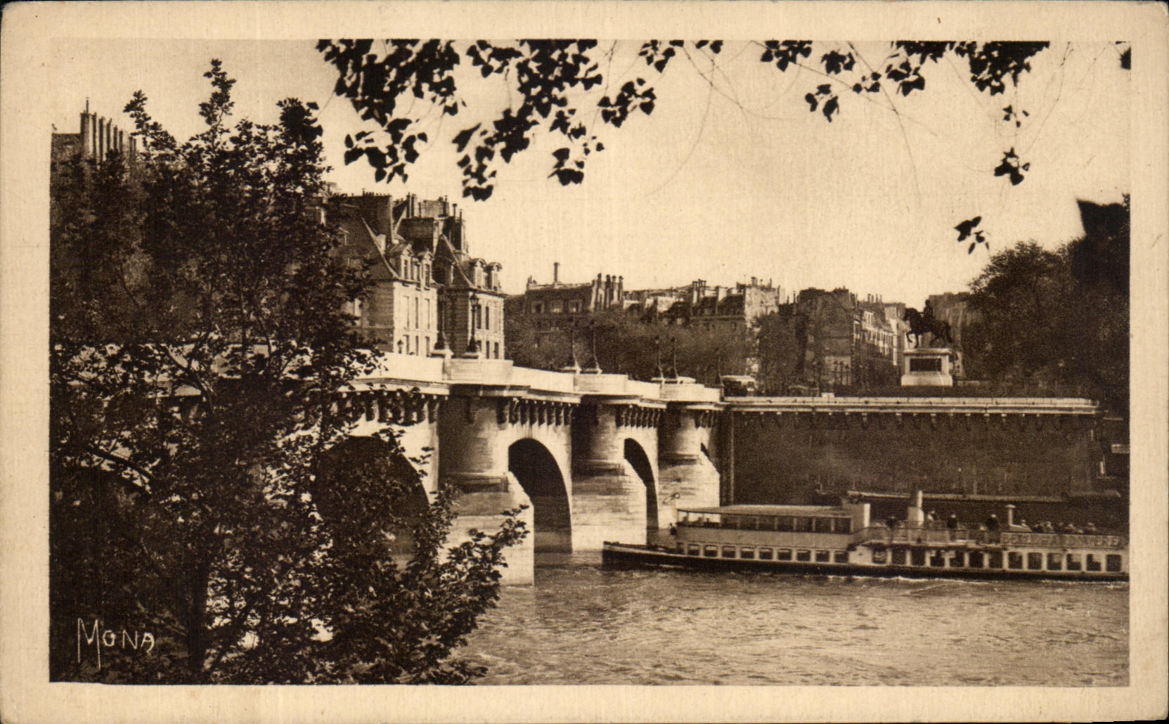 CPA Paris que el nuevo puente mas viejo de los puentes de apuestas Barge