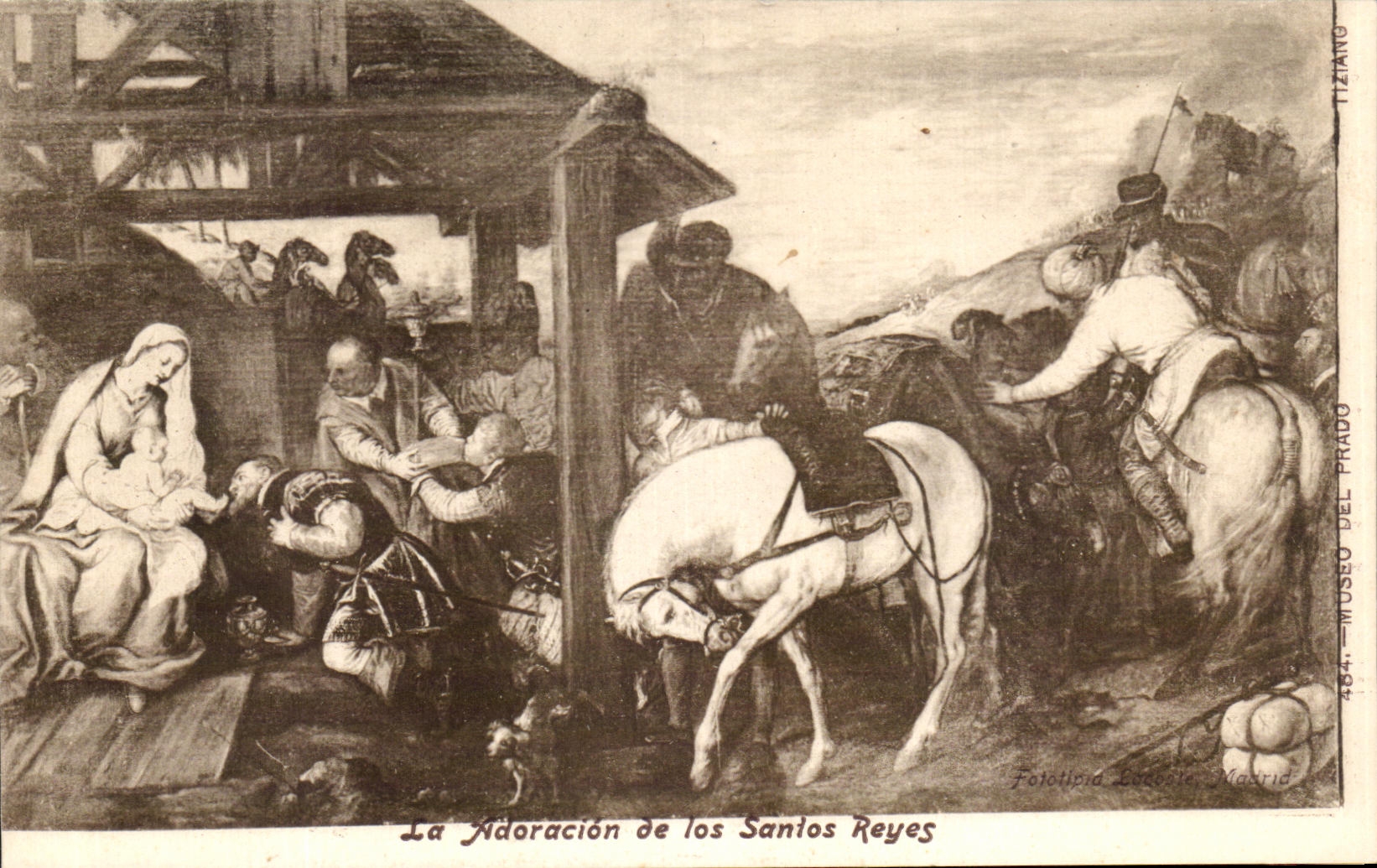 CPA Adoracion of los Santo Reyes