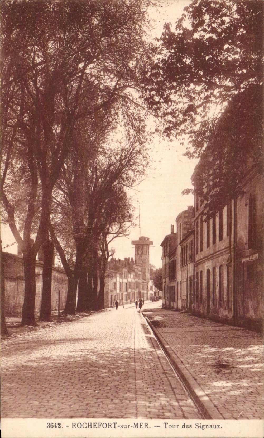 CPA Rochefort en mi torno de las senales