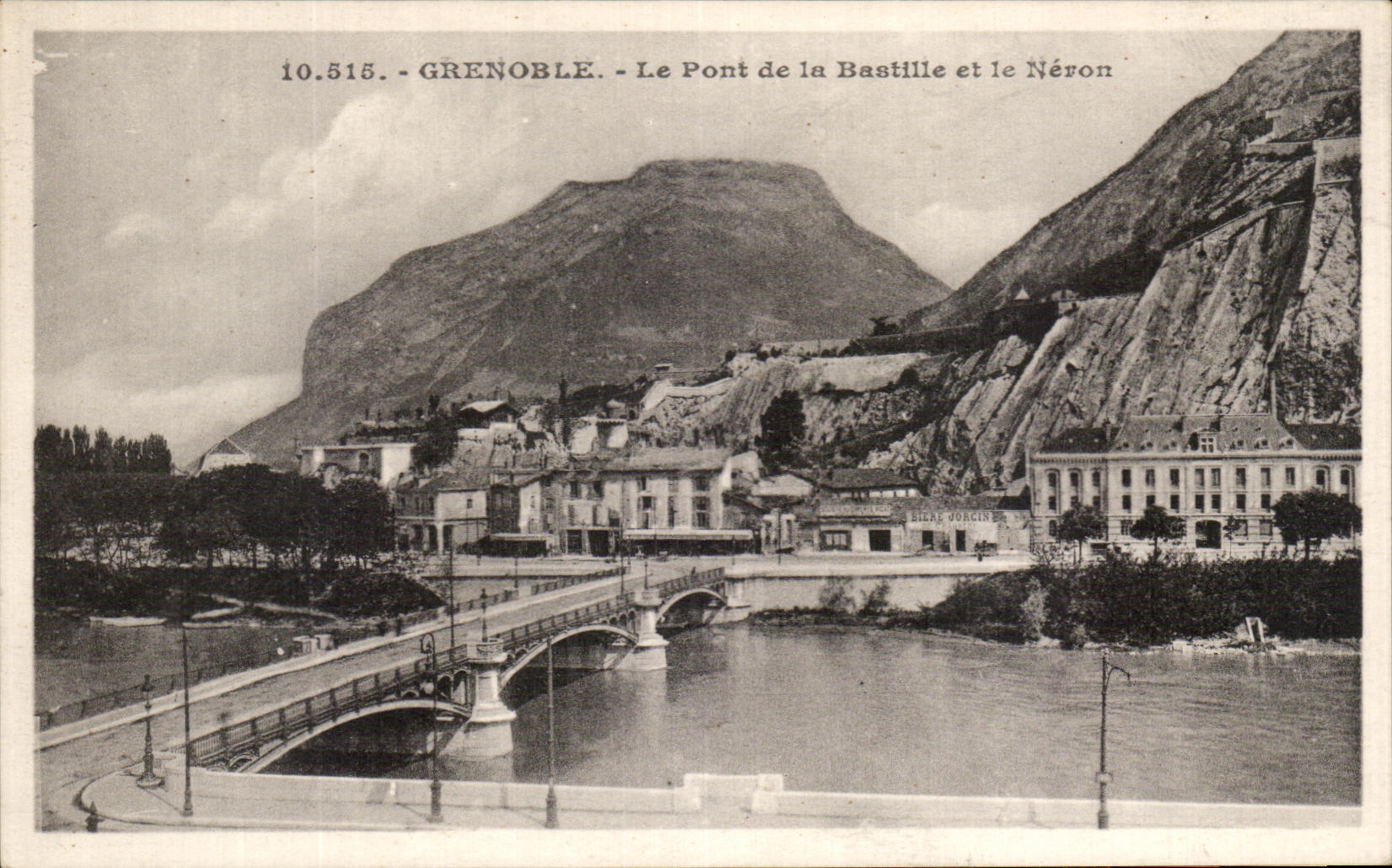 CPA Grenoble the Bridge of the Bastille and Neron