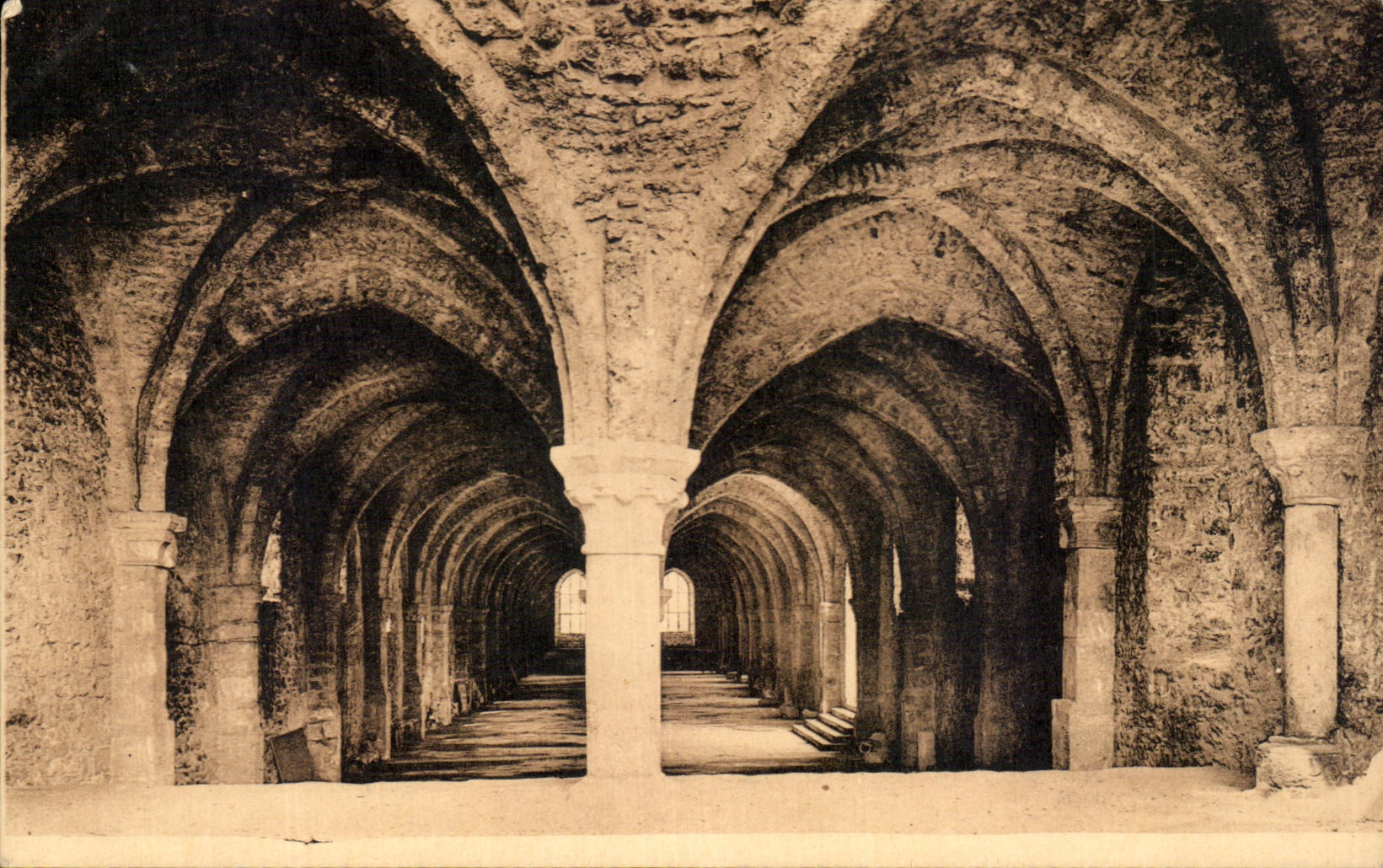 CPA Abbey Of Vaux De Cernay Building Of the Dormitory