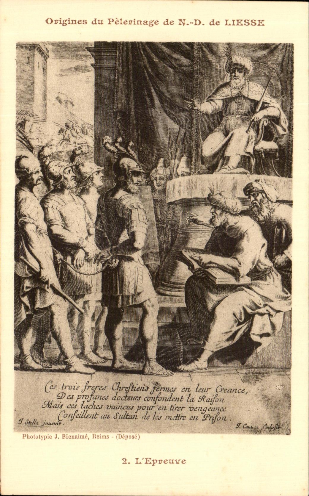 CPA Origins of the Pilgrimage of Jubilation the test