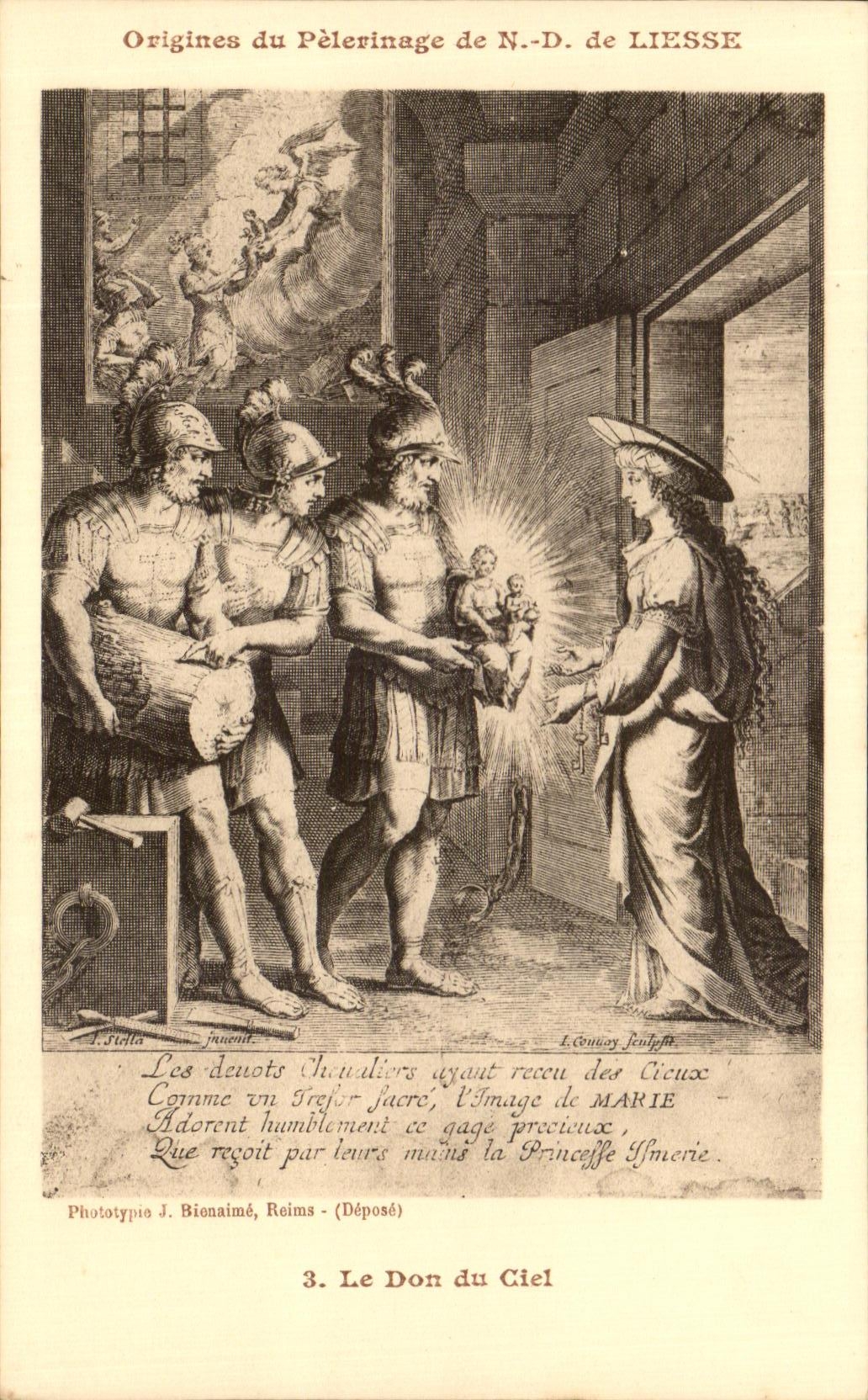 CPA Origins of the Pilgrimage of Jubilation the Godsend