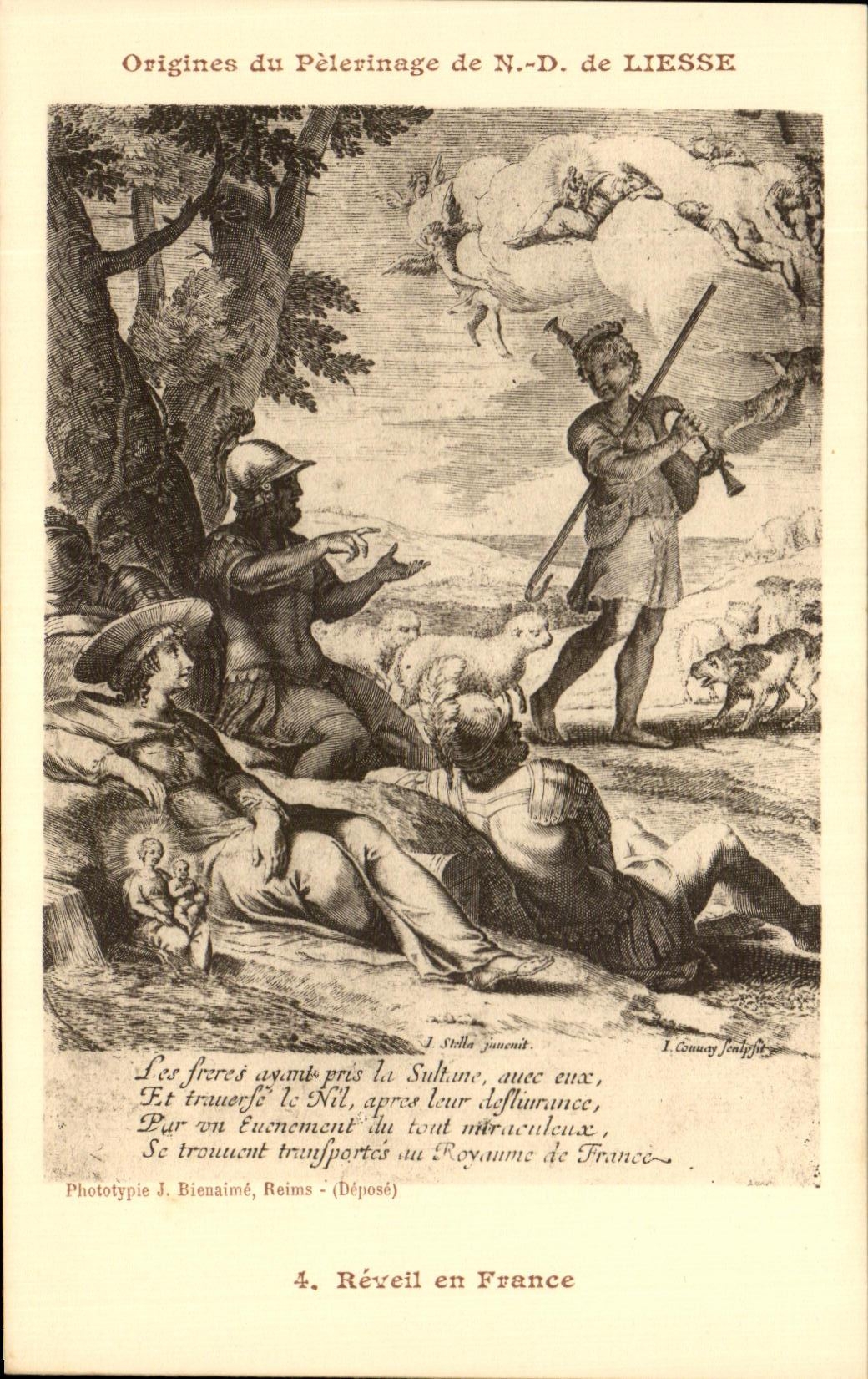 CPA Origins of the Pilgrimage of Jubilation Alarm clock in France