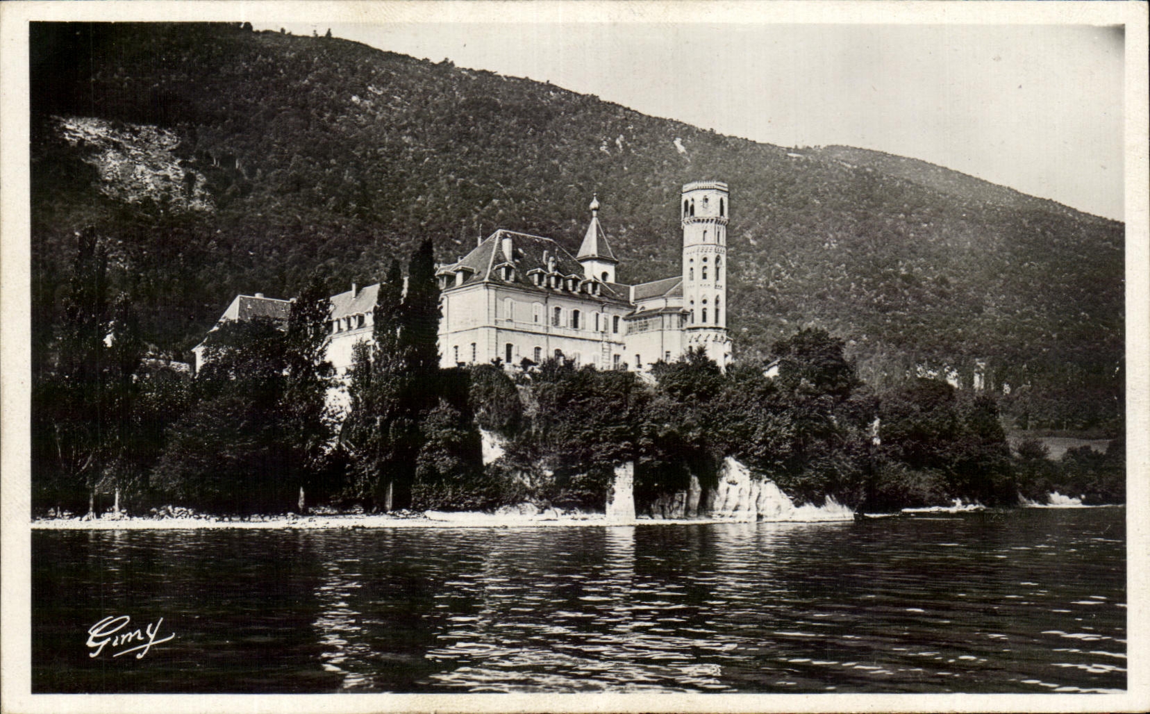 CPA Picturesque Savoy the Lake Of Le Bourget Abbey of Hautecombe