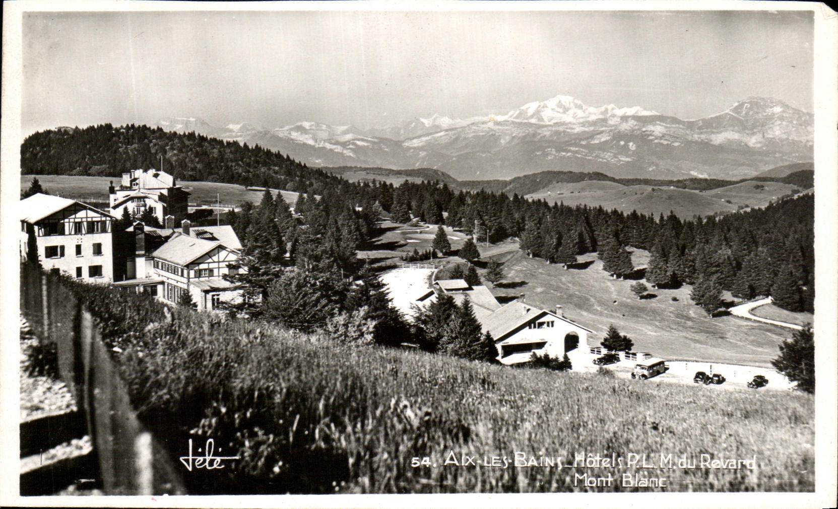 CPA Aix Les Bains Hotels PLM Du Revard Mont Blanc