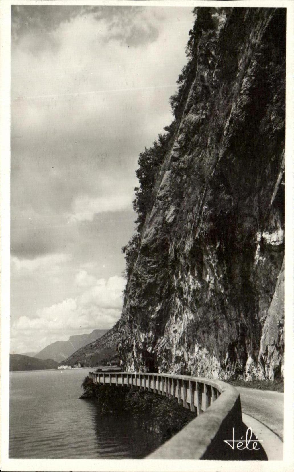 CPA Aix Les Bains La Corniche Rocher De La Chambotte