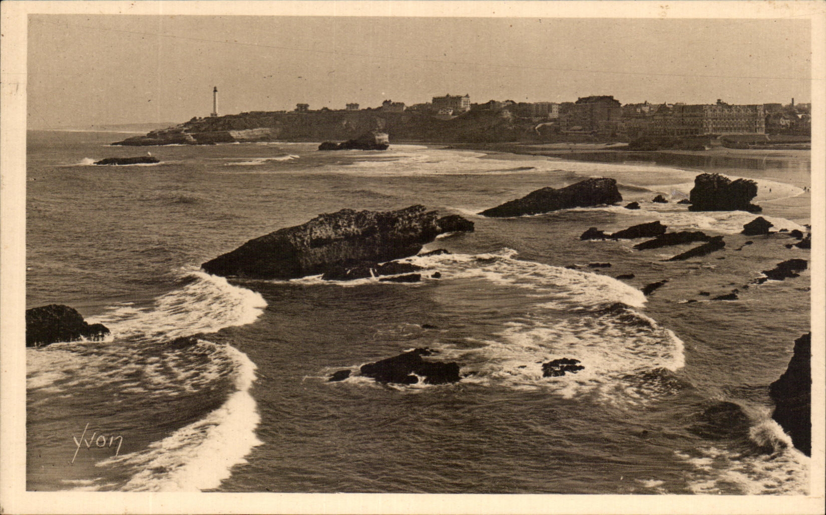 CPA Cote Basque Biarritz Le Cap Saint Martin