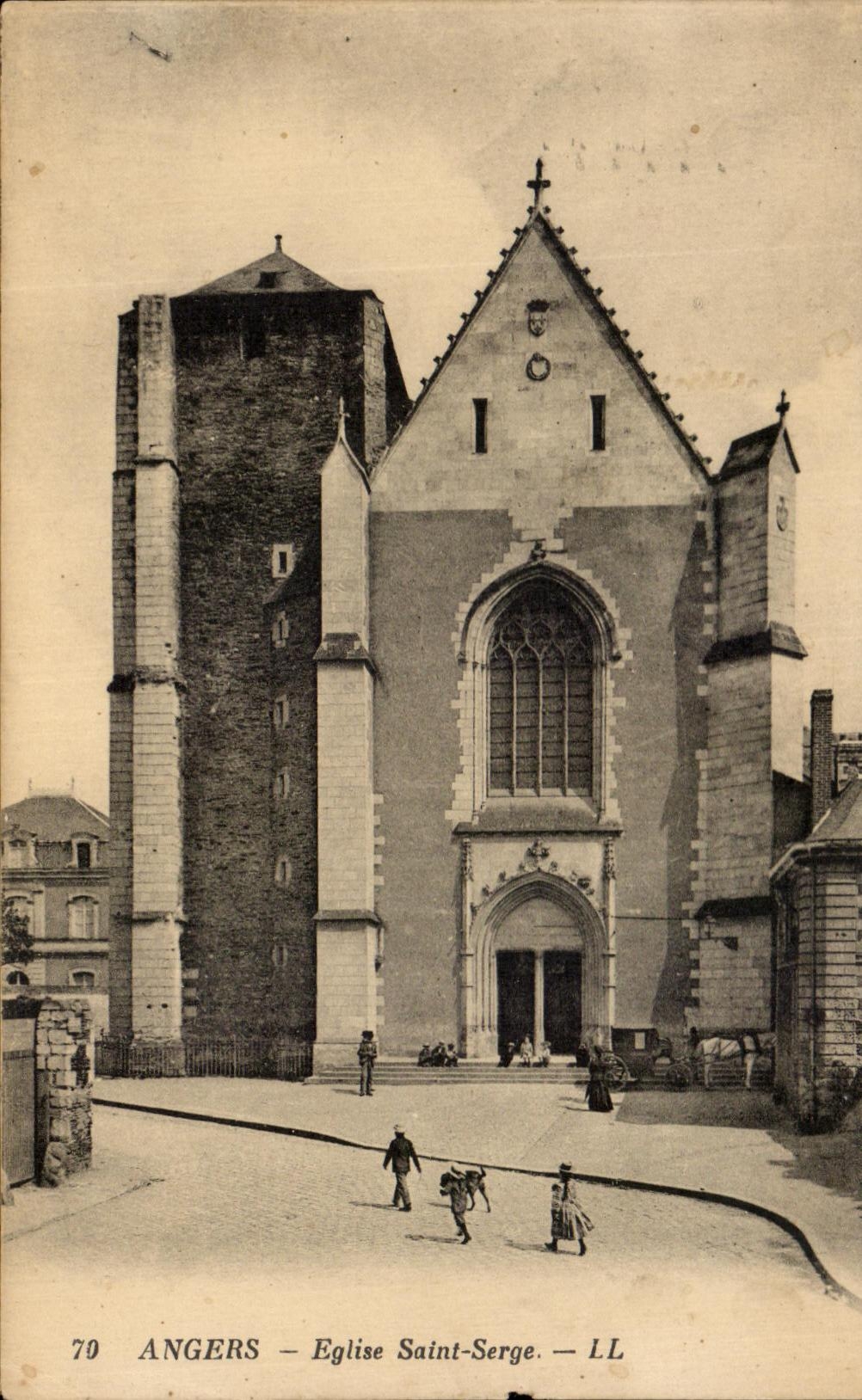 CPA Angers Church Saint Serge