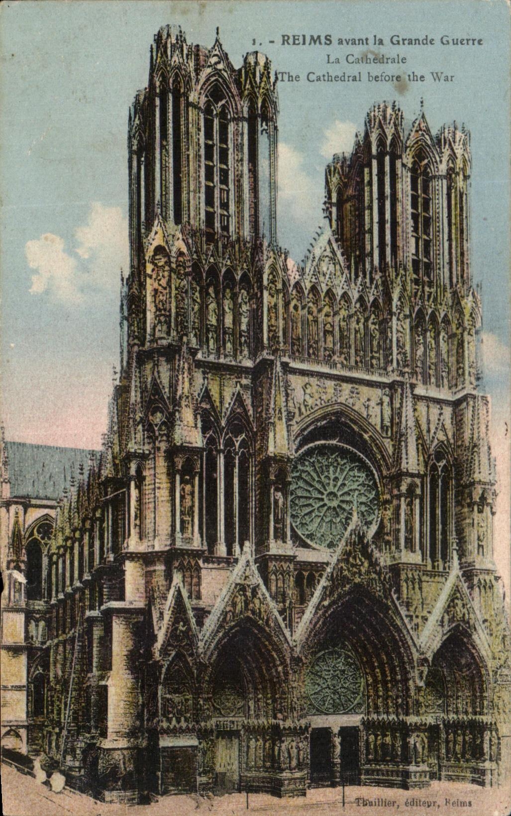 CPA Rheims Before the Great War