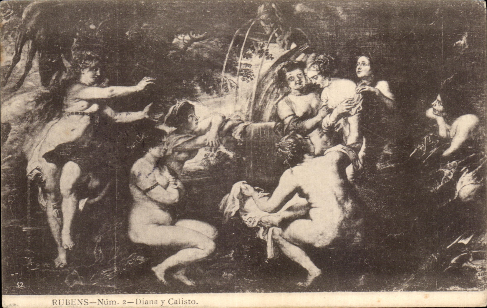 CPA Rubens Num Diana there Calisto Madrid