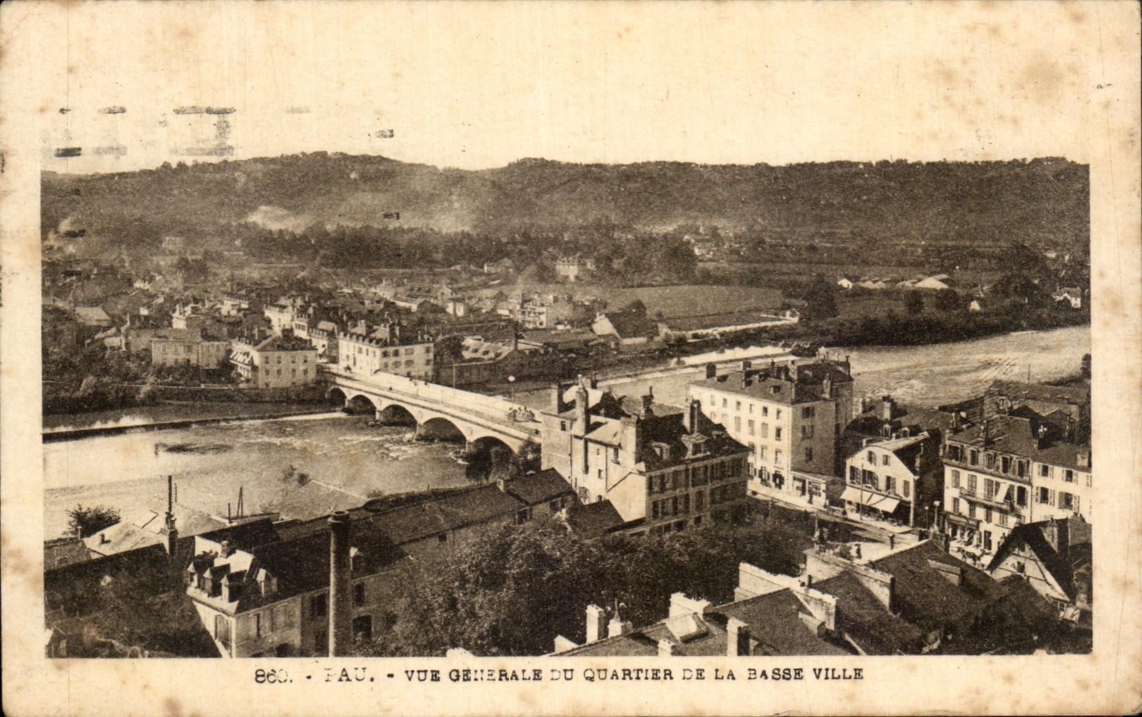 CPA View Of the District Of the Low Pau City