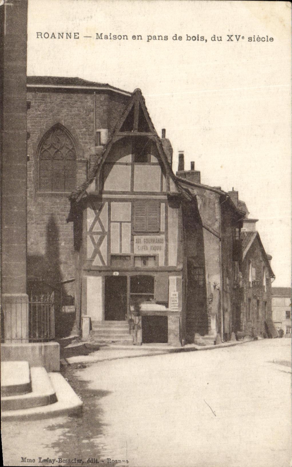 CPA Roanne House in wood sides of 15th