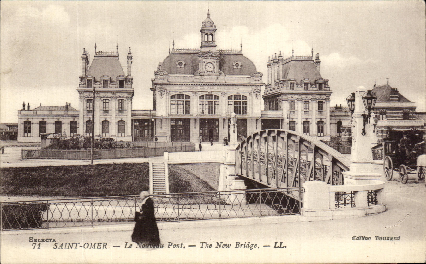 Santo Omer de CPA el nuevo puente