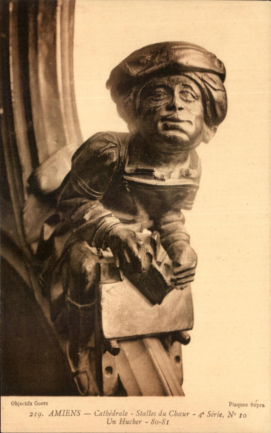 CPA Amiens Cathedral Stalls of the Chorus Hucher