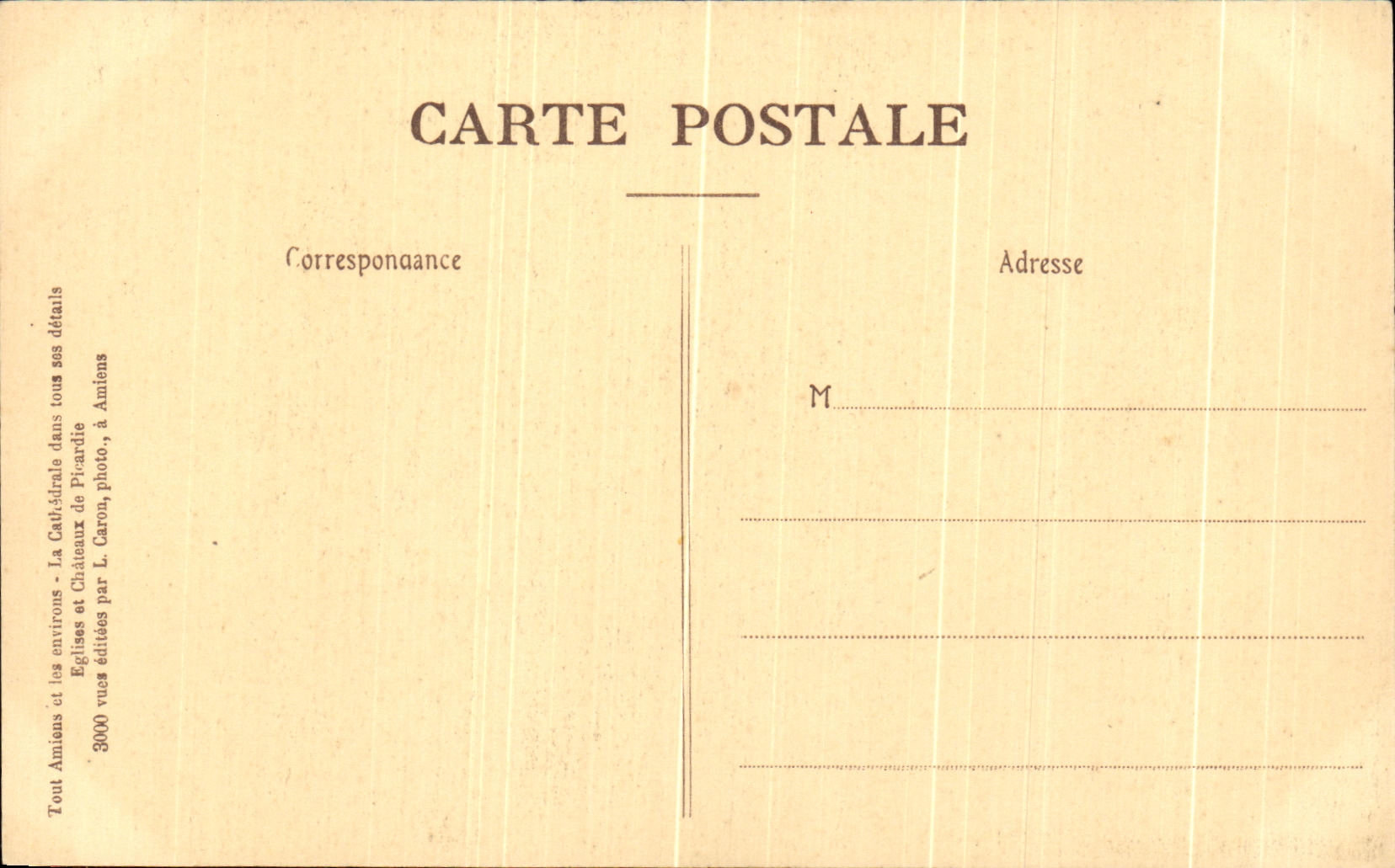 CPA Amiens Cathedral Stalls Of the Chorus an apothecary