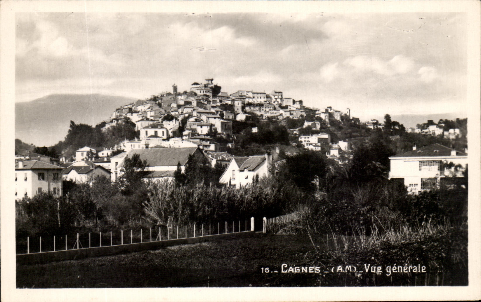 CPA Cagnes Vue Generale